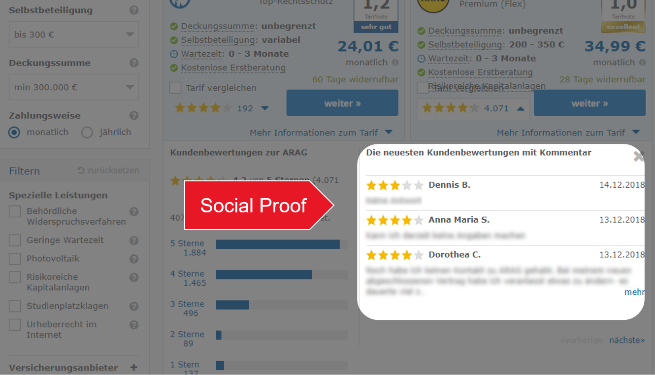 Social proof